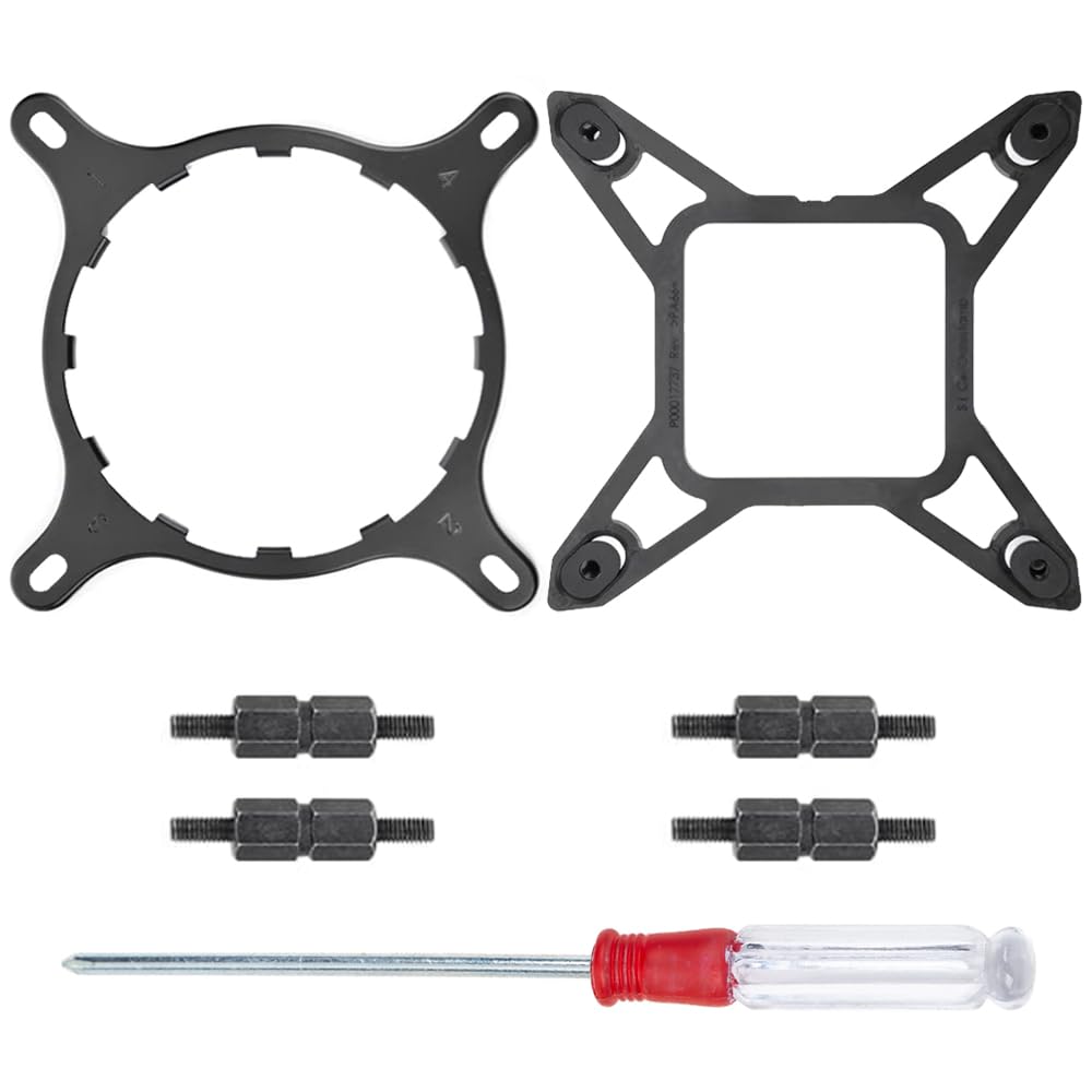 Xiatiaosann LGA 1700 Bracket Kit Upgrade für NZXT Kraken Z73 Z X AIO Kühler, Floe und Wasser 3.0 AIO Serie Kühler, CL-O032-PL00BL-A Xiatiaosann LGA 1700 Bracket Kit Upgrade für NZXT Kraken Z73 Z X AIO Kühler, Floe und Wasser 3.0 AIO Serie Kühler, CL-O032-PL00BL-A von Xiatiaosann