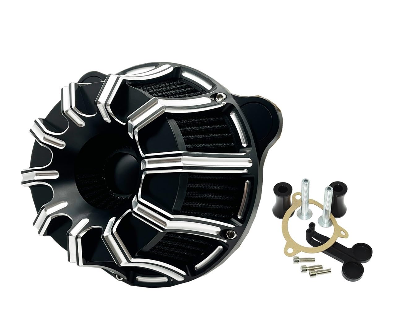 Xiayao Für 883 1200 Motorrad Luftfilter Reiniger Intake Filter Motorrad Luftfilter Stapel Vergaser Motorrad Luftfilter(Color-c) von Xiayao