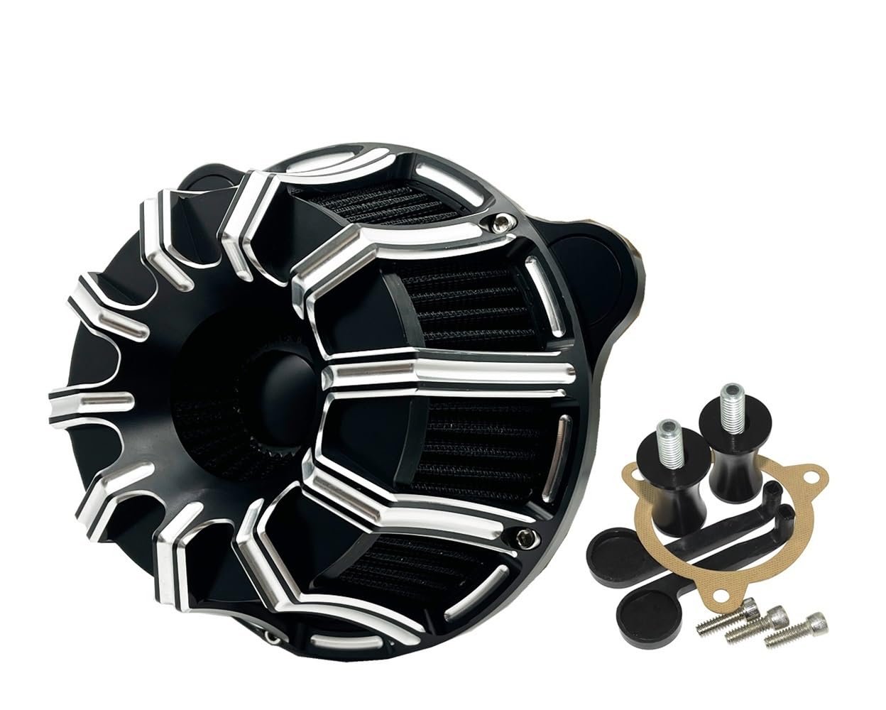 Xiayao Für 883 1200 Motorrad Luftfilter Reiniger Intake Filter Motorrad Luftfilter Stapel Vergaser Motorrad Luftfilter(Color-d) von Xiayao