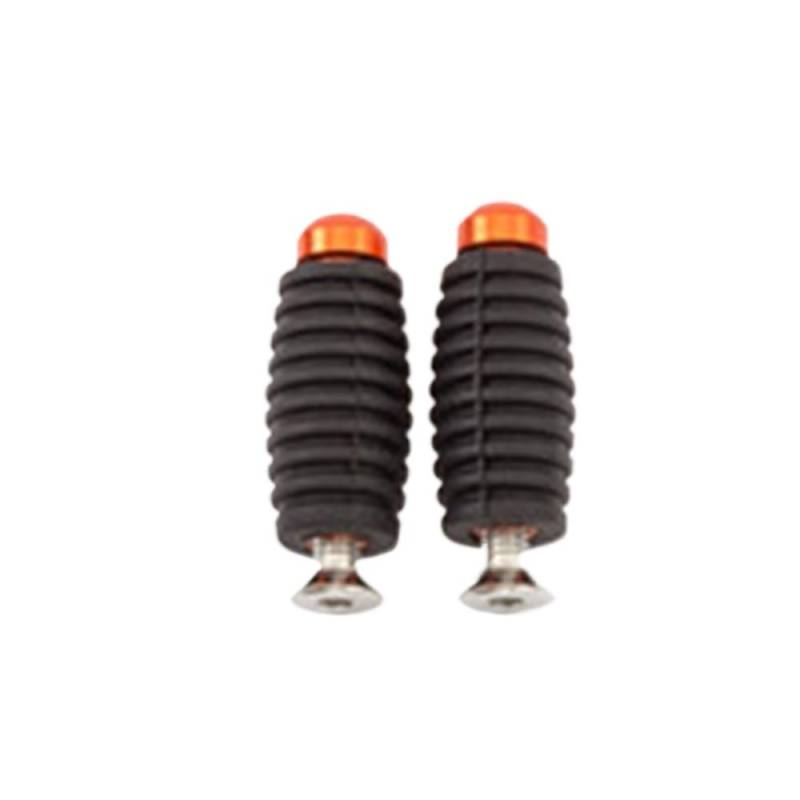 Xiayao Für Für RS4 125 4T 2011-2016 Motorrad Gangschaltung Bremshebel Pegs Pegs Pedale Fußrasten Fußstützen(Orange) von Xiayao