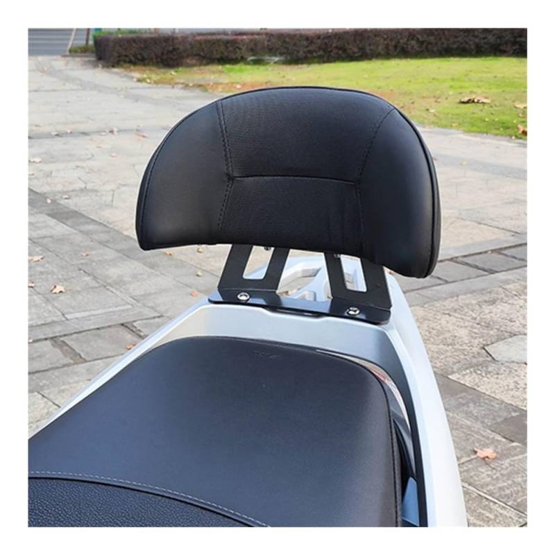 Xiayao Für Lead 125 Für Lead125 Motorrad Rückenlehne Beifahrersitz Rückenlehnenrahmen Rückenpolster Zubehör Rückenlehnenpolster(Large backrest) von Xiayao