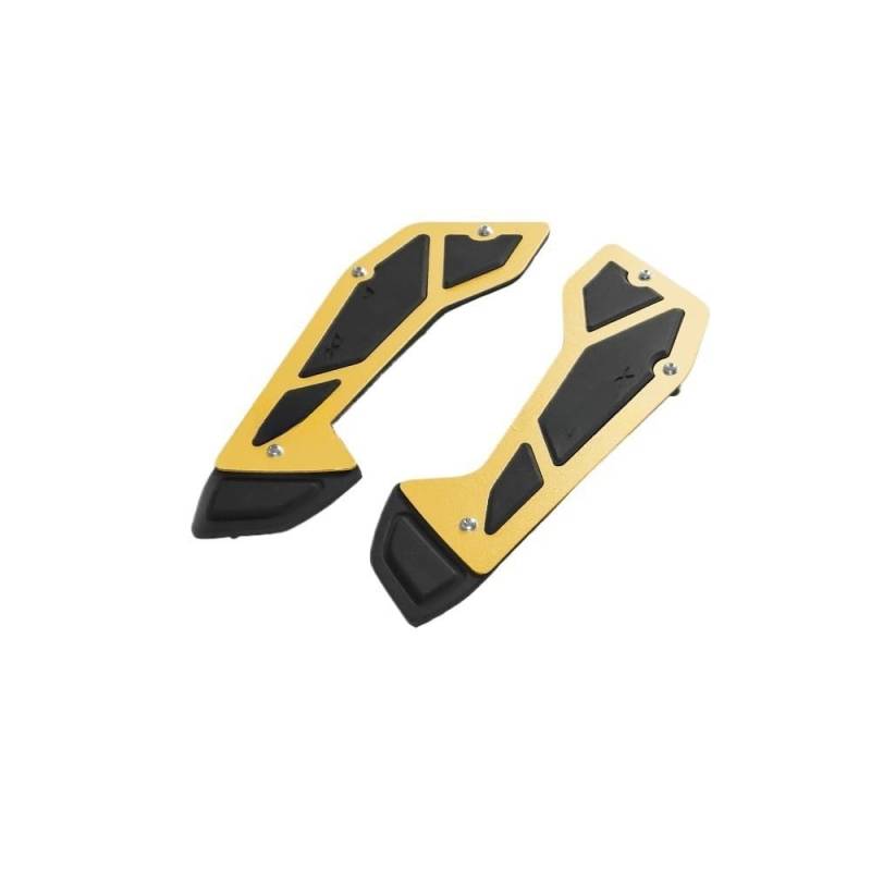 Xiayao Für NMax 125 150 155 Für NMax125 Für NMax150 Für NMax155 2021 2022 2023- Motorrad-Fußstütze Fußpolster Pedalplatte Pedale Fußstützen(G - Front) von Xiayao