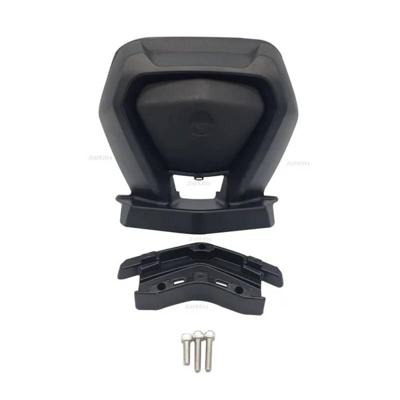 Xiayao Für Nmax155 Für Nmax125 2016-2019 Für Nmax155 Für Nmax Hinten Rückenlehne Rücksitz Schwanz Top Box Träger Mit Halterung Abdeckung Motorrad Rückenlehnenpolster(for nmax2020-2021) von Xiayao