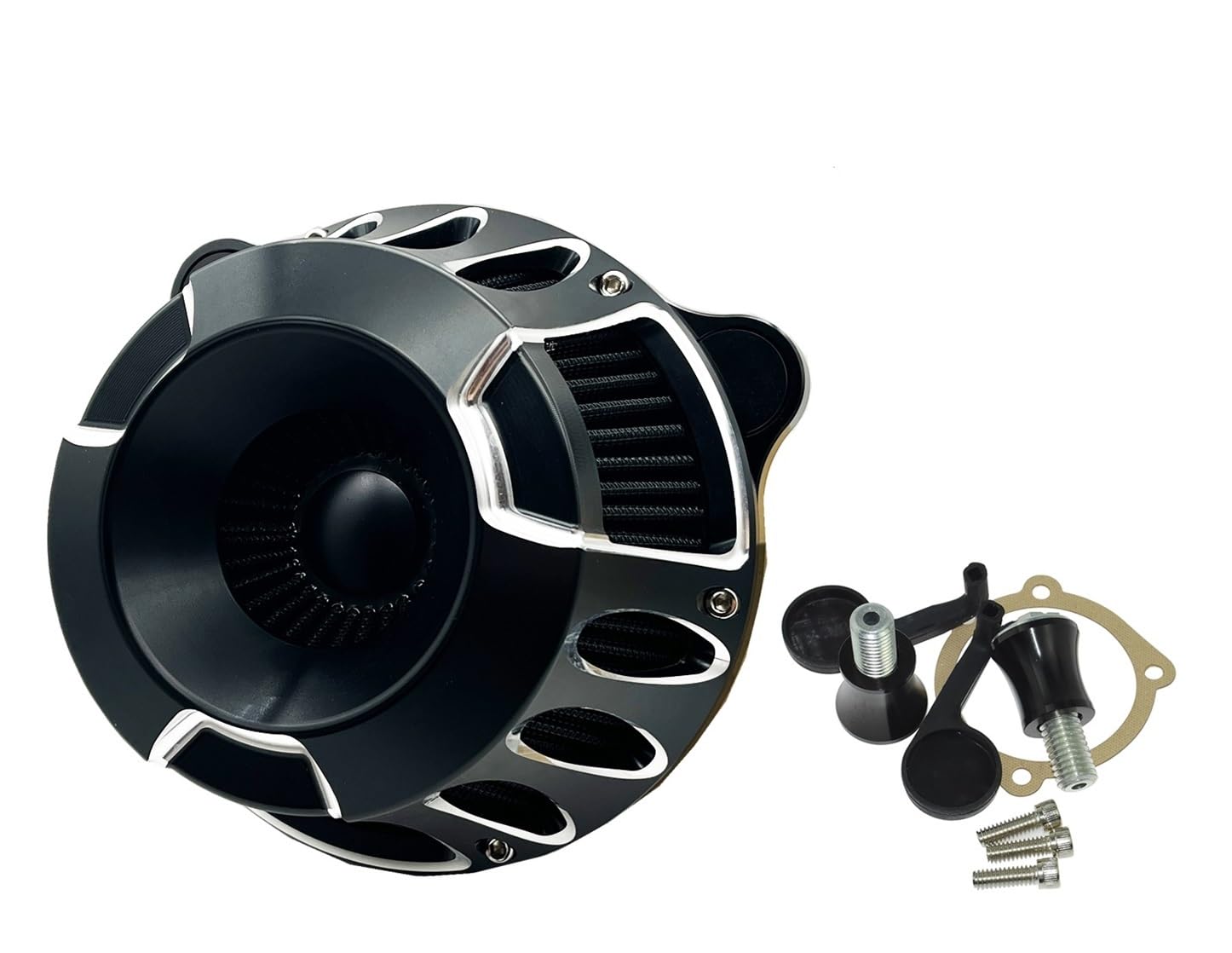 Xiayao Für Sportster XL 883 Motorrad Luftfilter Intake Filter Motorrad Luftfilter Reiniger Motorrad Luftfilter(Color-b) von Xiayao