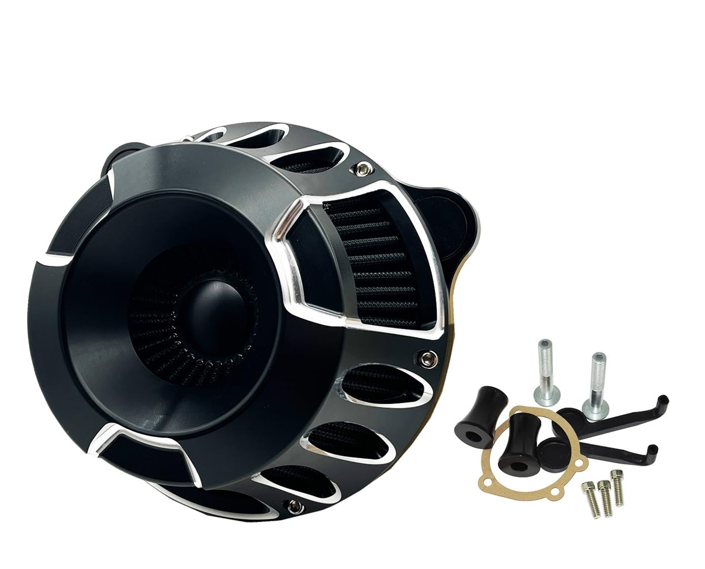 Xiayao Für Sportster XL 883 Motorrad Luftfilter Intake Filter Motorrad Luftfilter Reiniger Motorrad Luftfilter(Color-q) von Xiayao