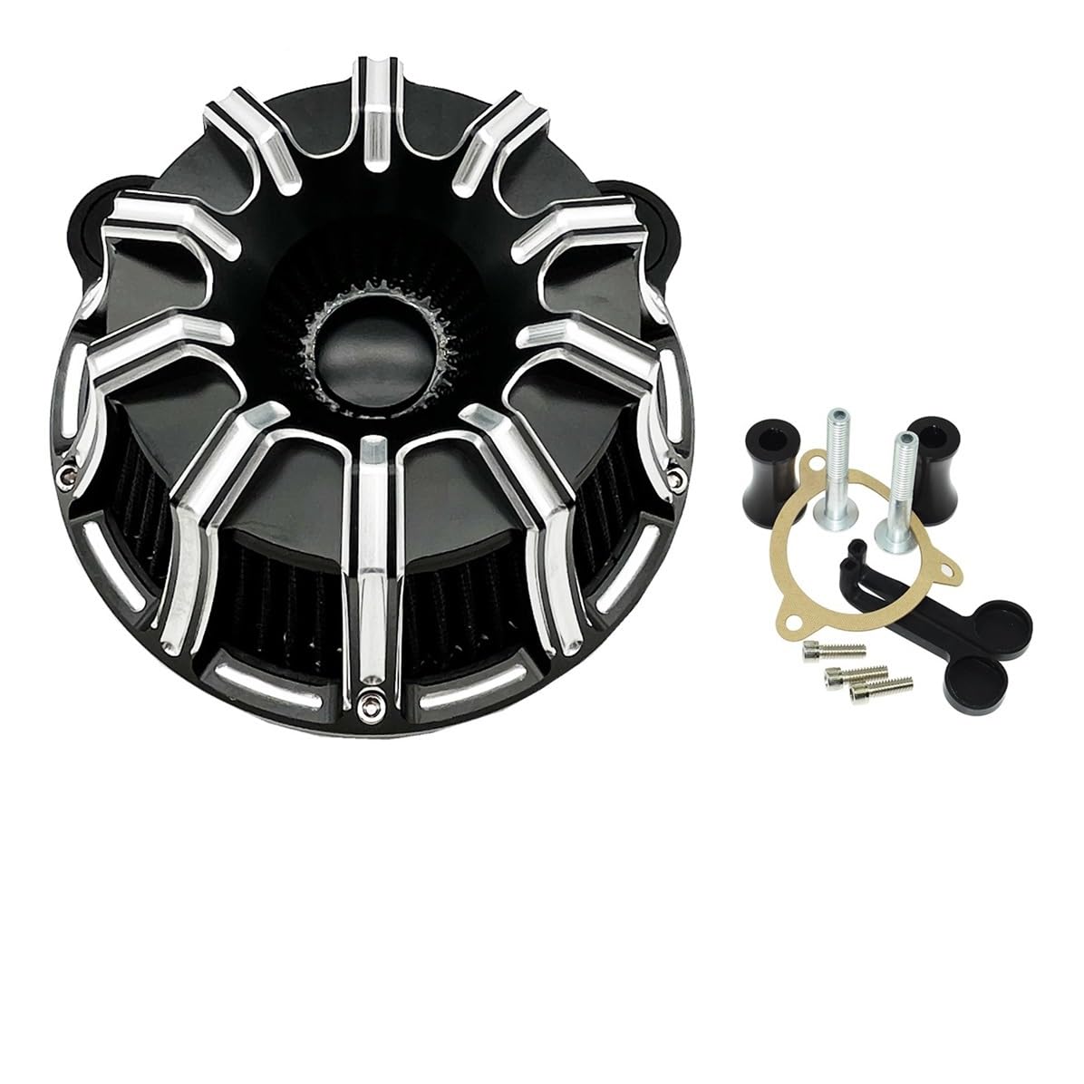 Xiayao Für XL883 1200 48 Motorrad Luftfilter Luftfilter Motorrad Luftfilter Stapel Vergaser Motorrad Luftfilter(Color-c) von Xiayao