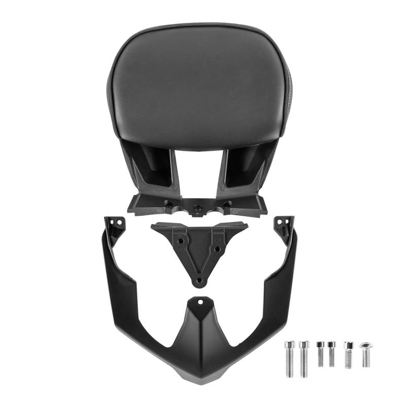 Xiayao Für XMAX300 X-MAX300 2017-2022 X-MAX Xmax 300 Motorrad Hinten Passagier Rückenlehne Sitz Rückenlehne Kissen Pad Rückenlehnenpolster von Xiayao
