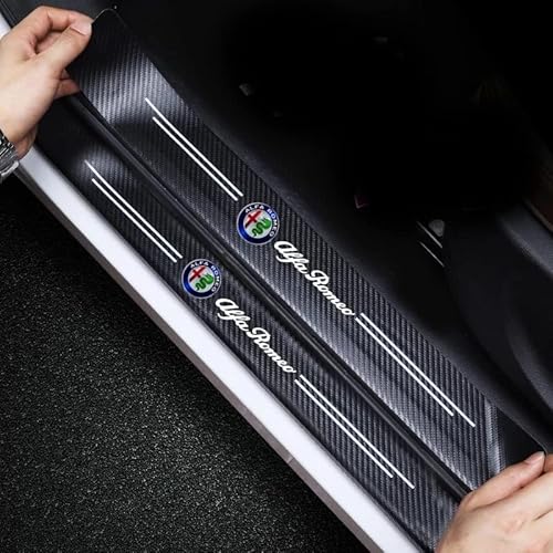 4 Stück Einstiegsleisten aus Kohlefaser für Autos für Alfa Romeo Tonale 2022-2024,Auto Einstiegsleisten Schutz,Einstiegsleisten Auto Aufkleber 4 Stück Einstiegsleisten aus Kohlefaser für Autos für Alfa Romeo Tonale 2022-2024,Auto Einstiegsleisten Schutz,Einstiegsleisten Auto Aufkleber von Xiazhi