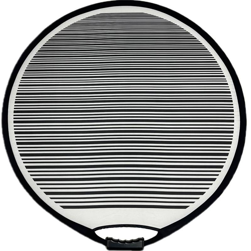 Dellenreflektorboard 80 cm, Faltbares Gestreiftes Reflektor, Auto Line Board Flexible LED Linie Dent Panel Remover Tool für Fix Karosserie Dellensegel Ausbeulwerkzeug Tür,Auto-Dellenprüfgerät von Xiciki