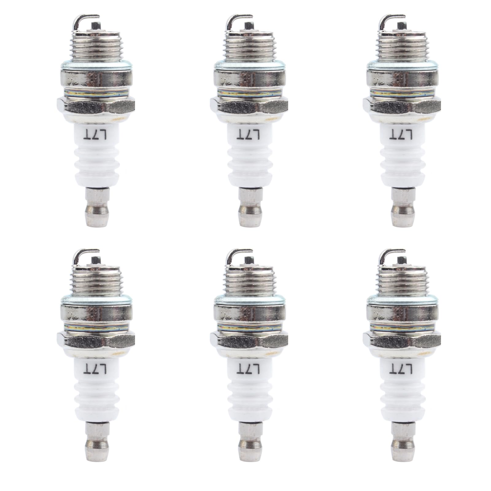 Xiciki Zündkerze L7T 2-Takt-Zündkerze für Rasenmäher, Trimmer, Kettensäge und Gartengeräte, stabile Leistung, ersetzt BPMR7A, RCJ6Y, RCJ7Y, Set für 43-49CC Motoren Xiciki Zündkerze L7T 2-Takt-Zündkerze für Rasenmäher, Trimmer, Kettensäge und Gartengeräte, stabile Leistung, ersetzt BPMR7A, RCJ6Y, RCJ7Y, Set für 43-49CC Motoren von Xiciki