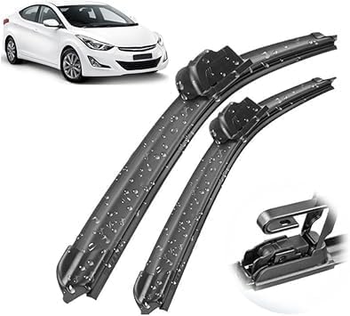 Windschutzscheibenwischerblätter für Hyundai i30 GD 2017,Auto Scheibenwischer Streifen Fensterwaschanlage Windschutzscheibenwischerblätter für Hyundai i30 GD 2017,Auto Scheibenwischer Streifen Fensterwaschanlage von XieBin