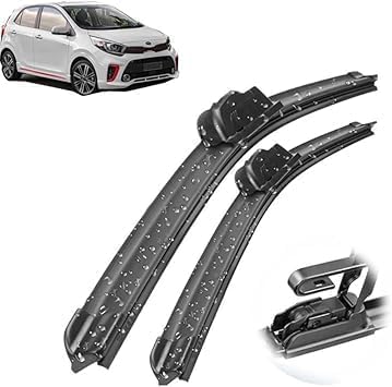 Windschutzscheibenwischerblätter für KIA Picanto MK3 2020,Auto Scheibenwischer Streifen Fensterwaschanlage Windschutzscheibenwischerblätter für KIA Picanto MK3 2020,Auto Scheibenwischer Streifen Fensterwaschanlage von XieBin