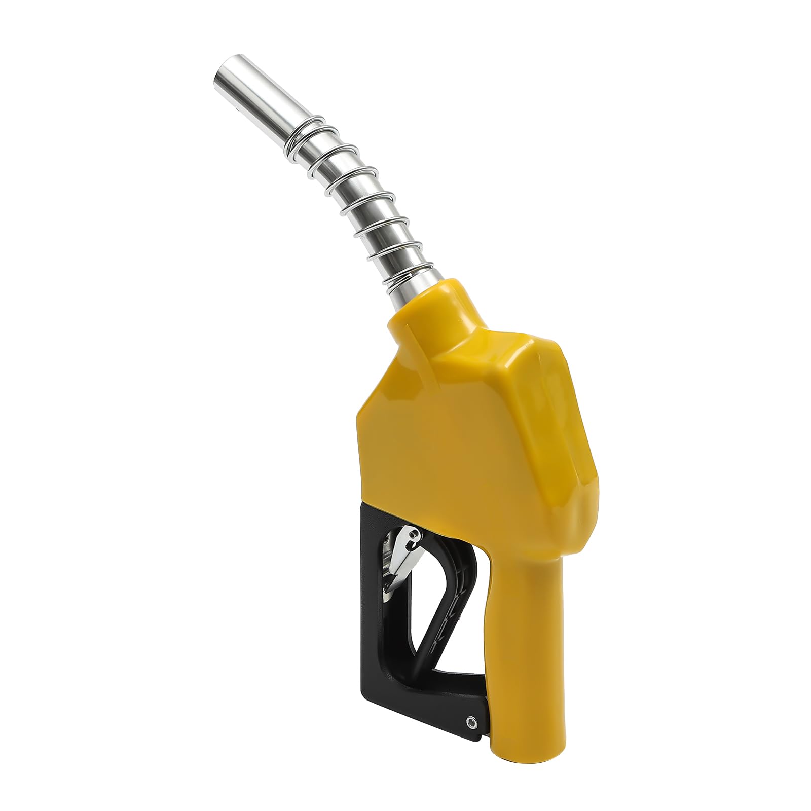 Automatische Diesel Zapfpistole Set - Ölpumpe Kraftstoffpumpe für Dieselpumpe - Auto Treibstoff Pistole für Dieselpumpe Heizölpumpe - Durchflussrate 60L/min - mit Ölauslass Rohr (Gelb) von Xigner