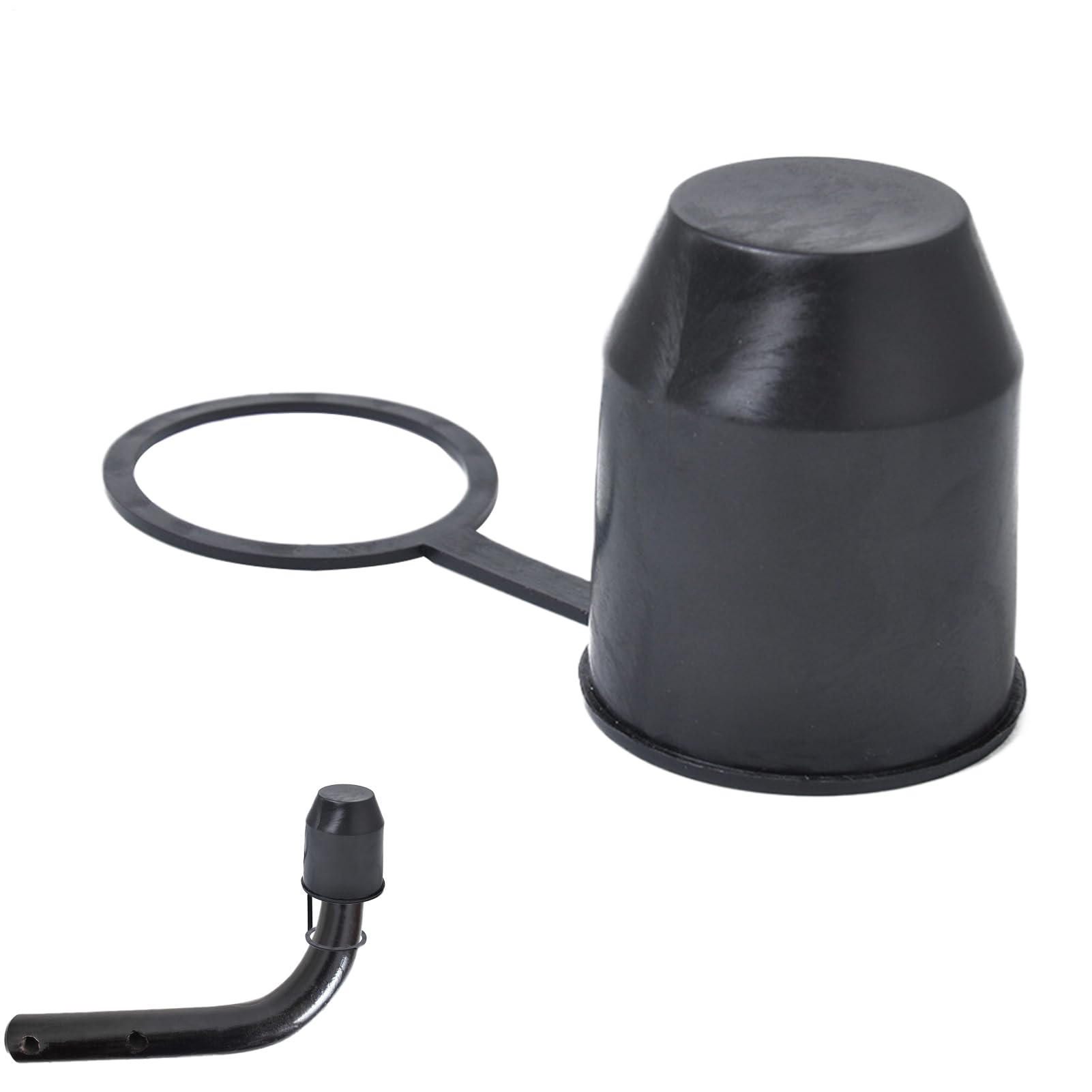 Anhängerkupplung Kugelabdeckung - Anhängerverbinder Anhängerstecker-Buchse Halter | Schutz Kappe Anhängerkupplung | Anhängerkupplungs Abdeckung Mit Sicherungsring Für Auto Wohnmobilen Anhänger Anhängerkupplung Kugelabdeckung - Anhängerverbinder Anhängerstecker-Buchse Halter | Schutz Kappe Anhängerkupplung | Anhängerkupplungs Abdeckung Mit Sicherungsring Für Auto Wohnmobilen Anhänger von Xijobido