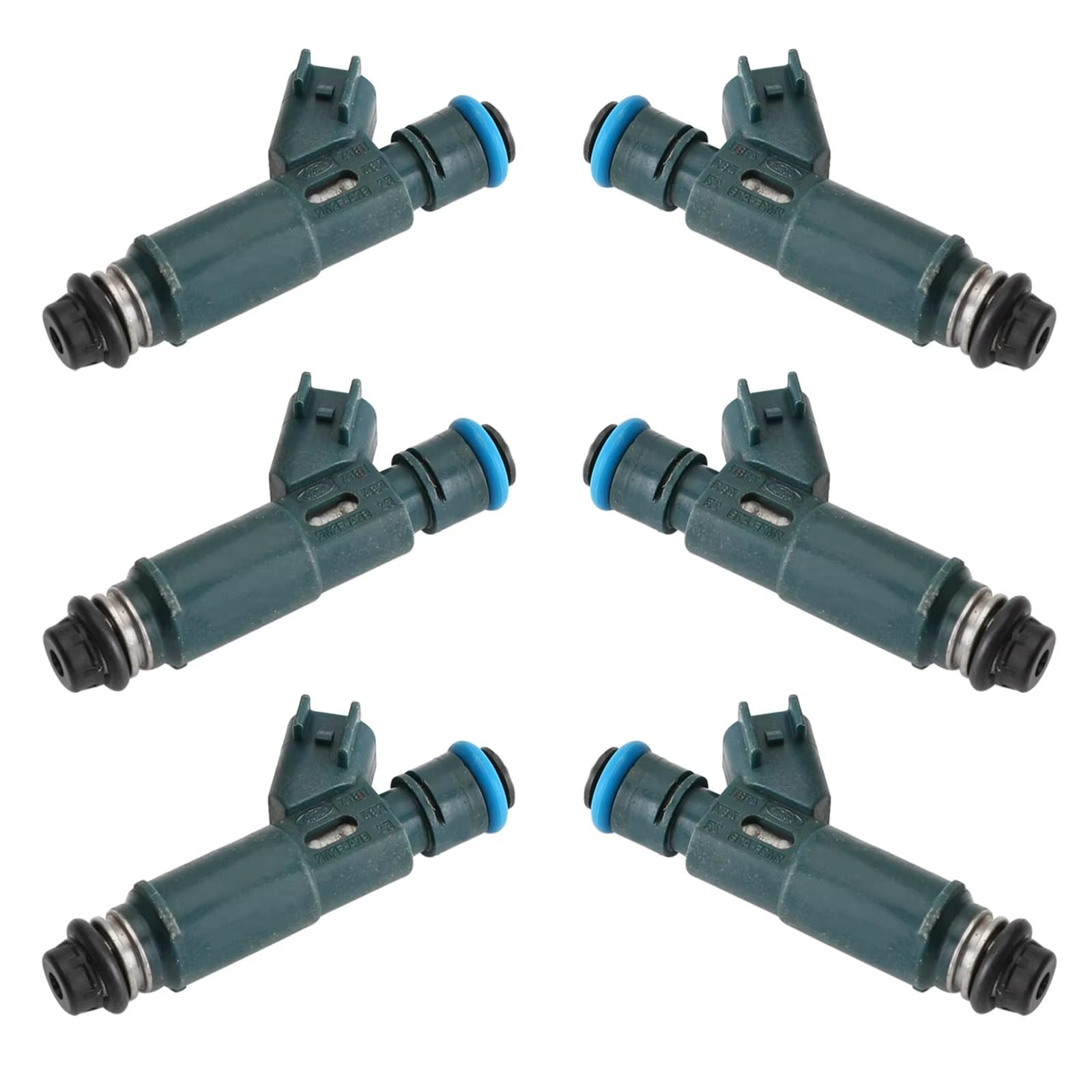 Einspritzdüsen 6 STÜCKE Einspritzdüsen Passend Für Mazda 6 2003 2004 2005 2006 2007 2008 Für MPV 2002 2003 2004 2005 2006 3.0L 2M2EA7B Auto Autoteile Einspritzventil von XingPuBhD