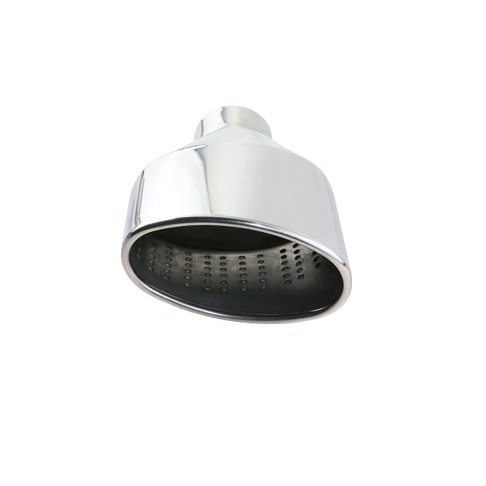 Schalldämpfer Spitze 1 Stück Edelstahl 2.5 Zoll Auspuffblende Mattschwarz Schalldämpfer Oval Outlet Endrohr Für A5 Für A6 Für A7 Auspuffspitze(DJ3027f-L) von XingPuBhD