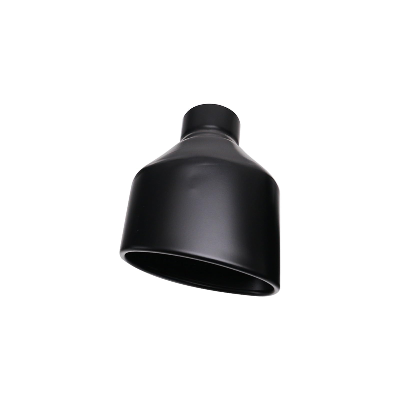 Schalldämpfer Spitze 1 Stück Edelstahl 2.5 Zoll Auspuffblende Mattschwarz Schalldämpfer Oval Outlet Endrohr Für A5 Für A6 Für A7 Auspuffspitze(P0DJ3027f-L) von XingPuBhD