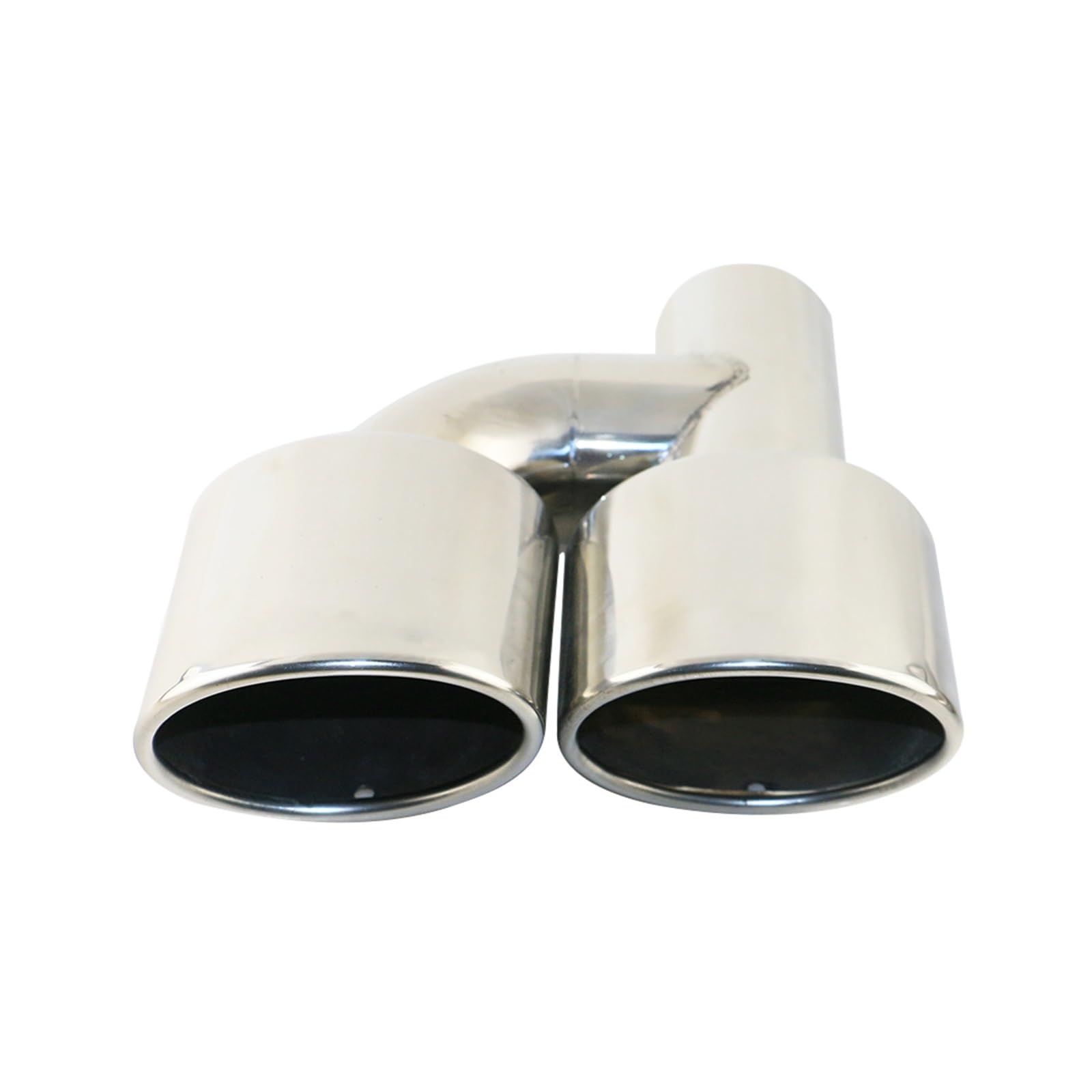 Schalldämpfer Spitze Car Inter 63mm Dual Outlet Auto Auspuffblende Auto Schalldämpfer Auspuff Endrohr Edelstahl Mattschwarz Für C63 Für W204 Auspuffspitze(EJ30213b-R-AG) von XingPuBhD