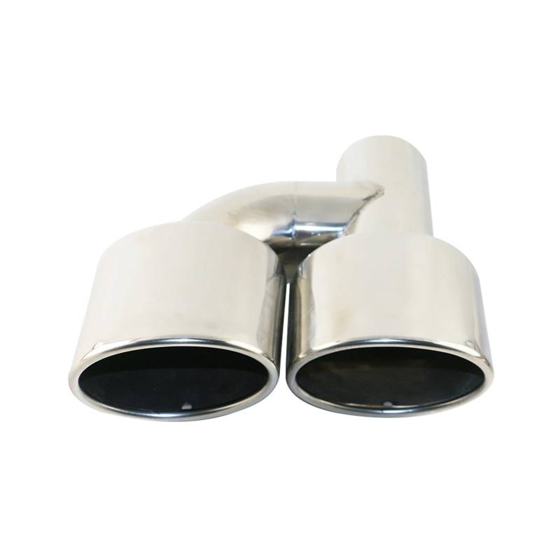 Schalldämpfer Spitze Car Inter 63mm Dual Outlet Auto Auspuffblende Auto Schalldämpfer Auspuff Endrohr Edelstahl Mattschwarz Für C63 Für W204 Auspuffspitze(EJ30213b-R-AG) von XingPuBhD
