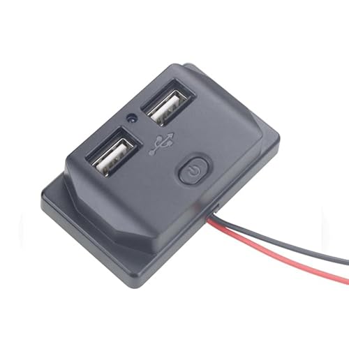 3,1A Auto Steckdose 2 USB Ladegerät Für 12V-24V Buchse KFZ Einbau Wohnmobile Wohnwage von Xingdianfu