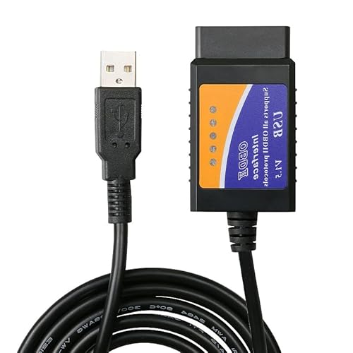 OBD2 USB Adapter ELM327 V1,5 Auto Diagnosegerät KFZ OBD2 USB Scanner Code Leser Diagnostic Tool von Xingdianfu