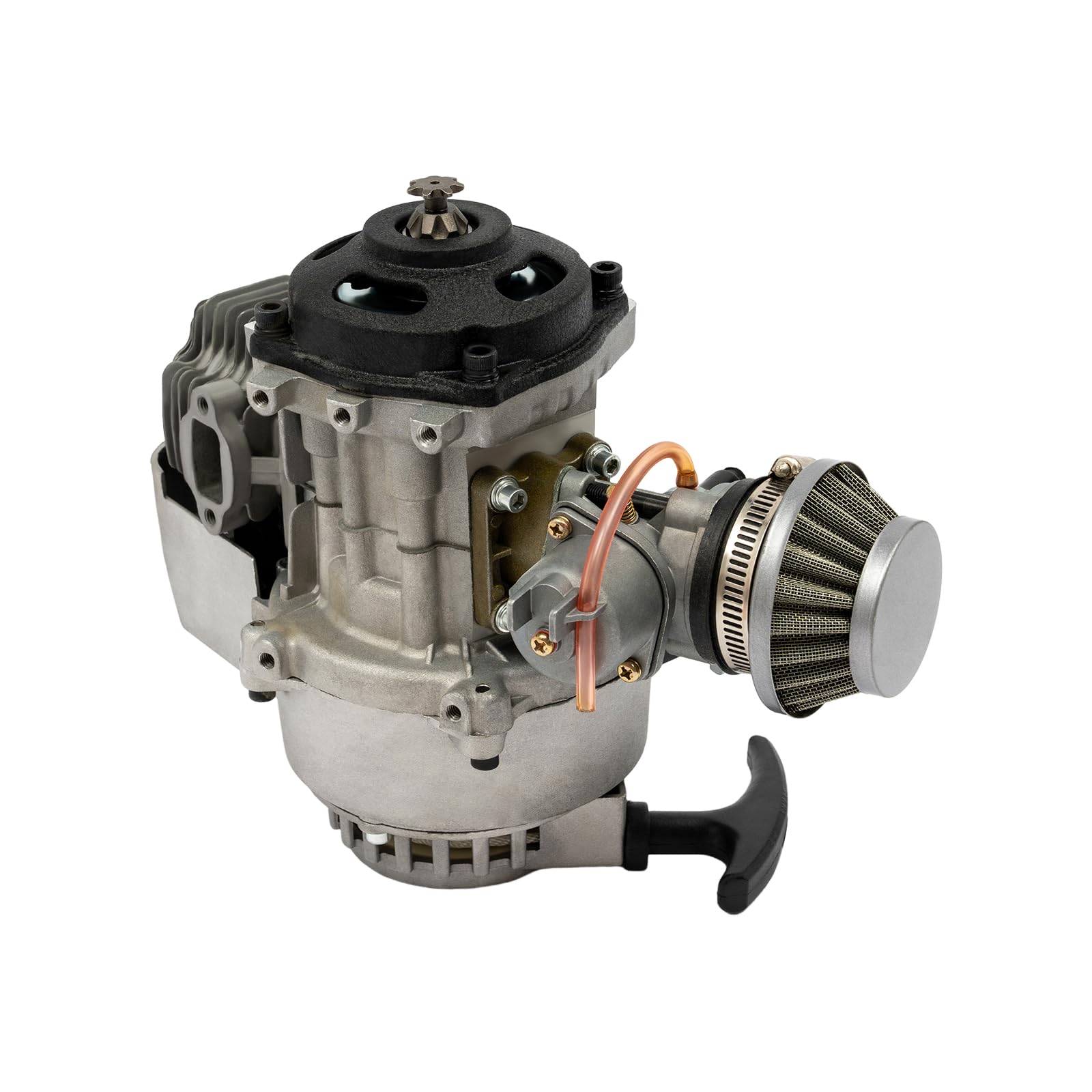 49CC 2-Takt Mini Motorrad Motor, 3PS/1.9kW – 1.2L Tank & Luftkühlung, mit Hitzeschutz & Seilzugstarter, langlebig & leistungsstark, für Zweitakt-Motorräder 49CC 2-Takt Mini Motorrad Motor, 3PS/1.9kW – 1.2L Tank & Luftkühlung, mit Hitzeschutz & Seilzugstarter, langlebig & leistungsstark, für Zweitakt-Motorräder von Xingfx