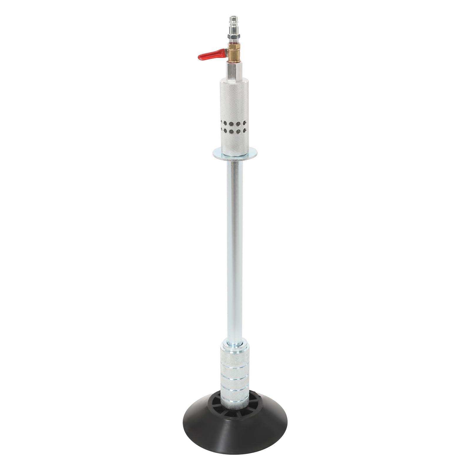 Xingfx Pneumatischer Luftsauger Ausbeulhammer, Druckluft Werkzeug Set 57cm Beulenhammer mit 3 Saugnäpfen(8/11.8/15.5cm) Ausbeulwerkzeug für Auto-Karosserie, aus Stahl Inkl. Montagezubehör von Xingfx