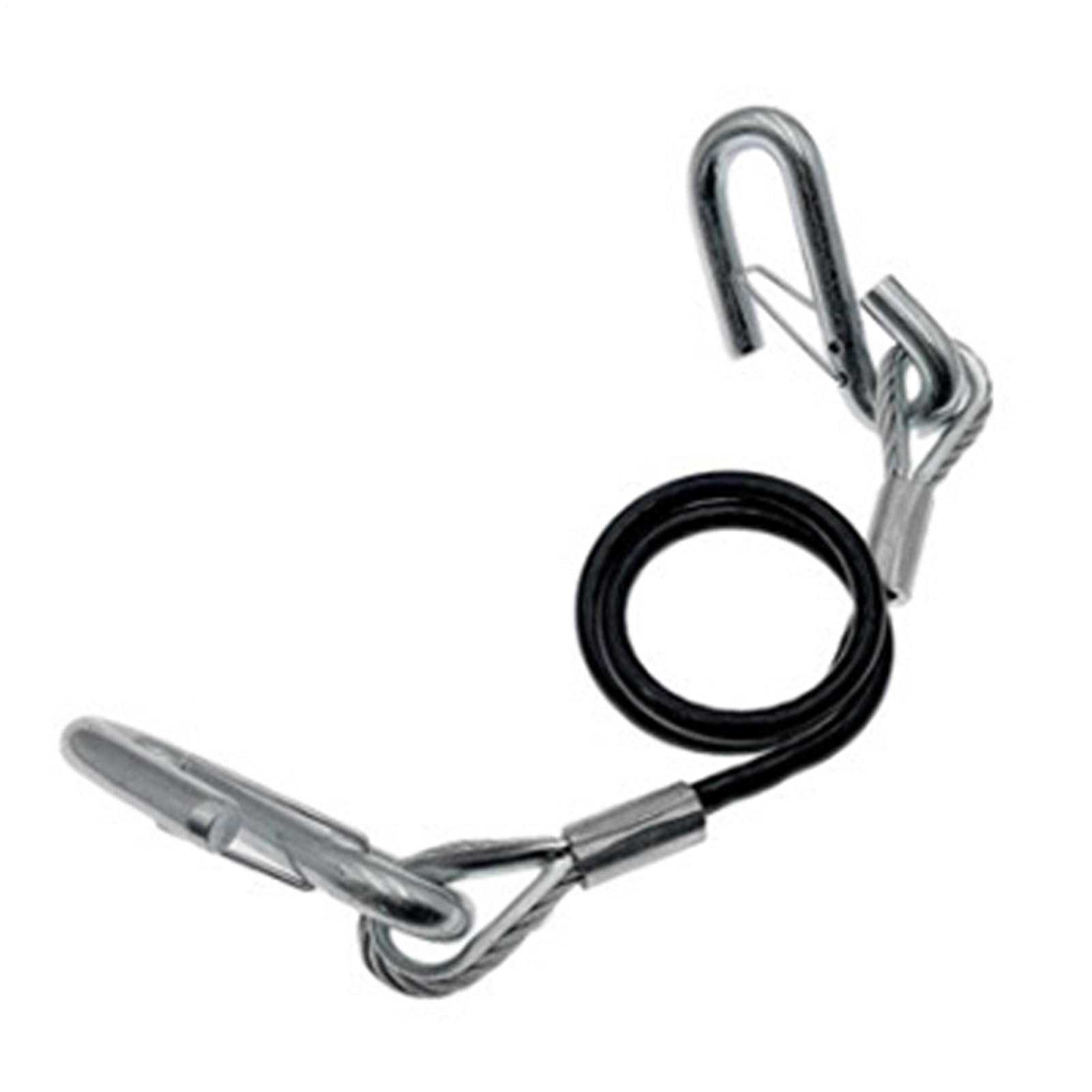 Anhänger-Sicherheitskabel, 60 cm, Sicherheitskabel für Anhänger, 69,5 cm, sicheres Seil mit S-Haken, verstellbares Abschleppzubehör für Wohnmobil, Camper und LKW Anhänger-Sicherheitskabel, 60 cm, Sicherheitskabel für Anhänger, 69,5 cm, sicheres Seil mit S-Haken, verstellbares Abschleppzubehör für Wohnmobil, Camper und LKW von Xinhuju