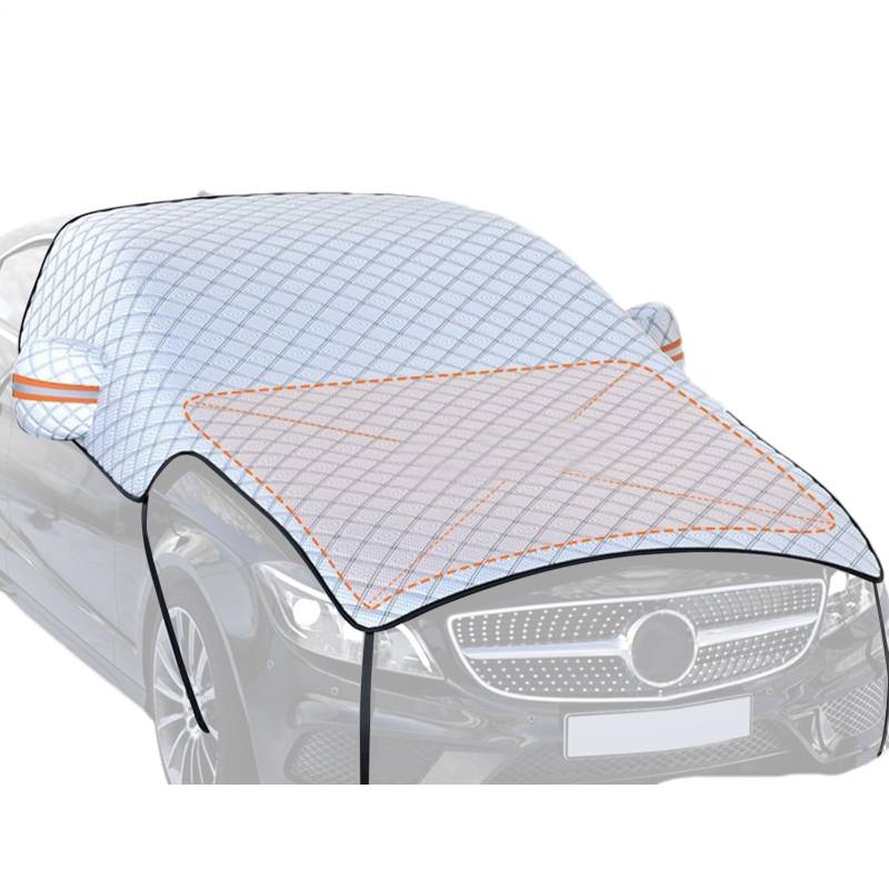Auto-Windschutzscheiben-Frostschutz, ultradick, wasserdicht, Windschutzscheiben-Sonnenschutz, Schneeabdeckung für Auto, Windschutzscheiben-Schutz für SUVs, Wohnmobil, Auto, Outdoor-Frost- und von Xinhuju