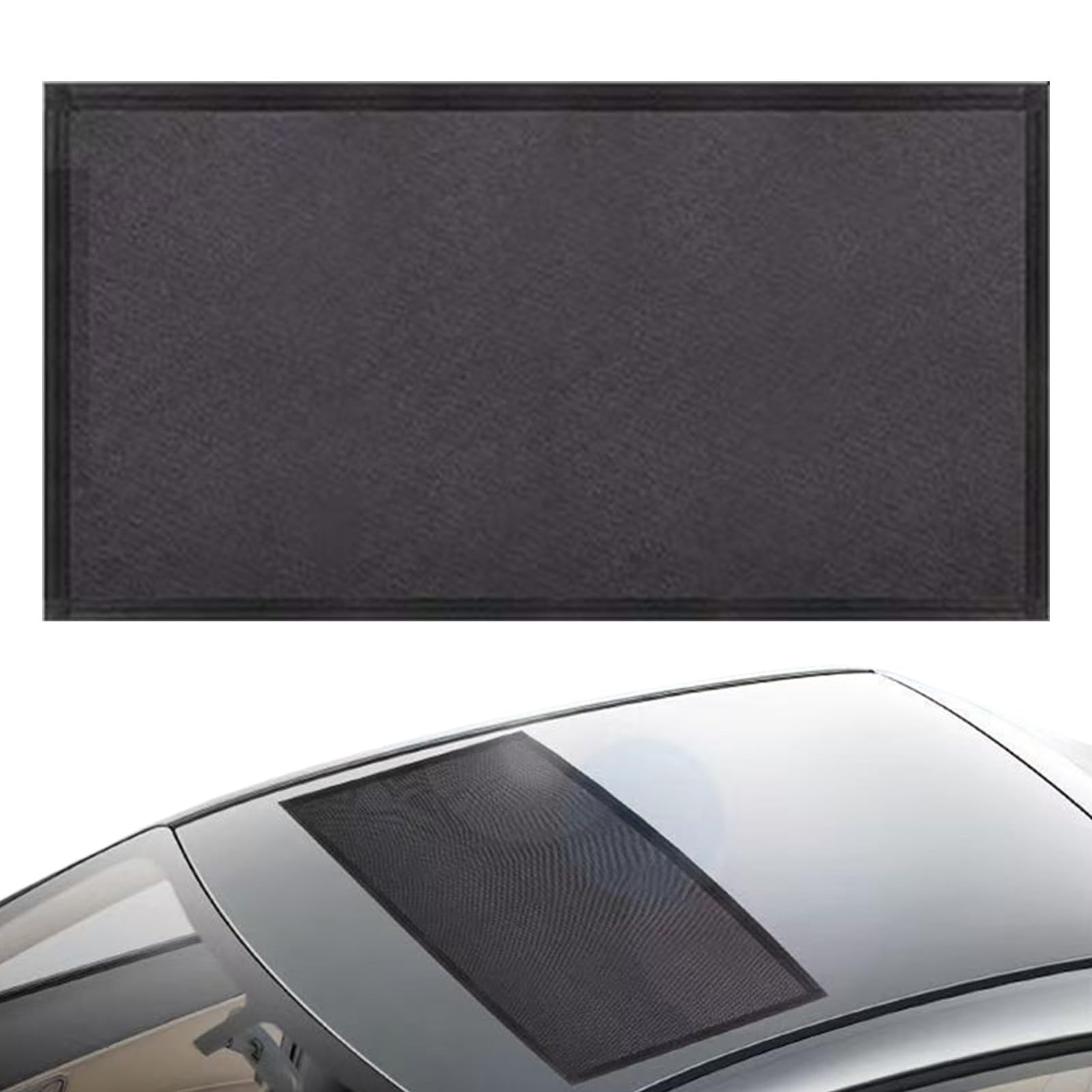 Autodachabdeckung | Magnetische Abdeckung Sonnenschutz Sonnendach Fenster - UV-Schutz Wasserdicht Hitzeblockierender Bildschirm, Kühlung Autodach für , Camping, Outdoor Autodachabdeckung | Magnetische Abdeckung Sonnenschutz Sonnendach Fenster - UV-Schutz Wasserdicht Hitzeblockierender Bildschirm, Kühlung Autodach für , Camping, Outdoor von Xinhuju