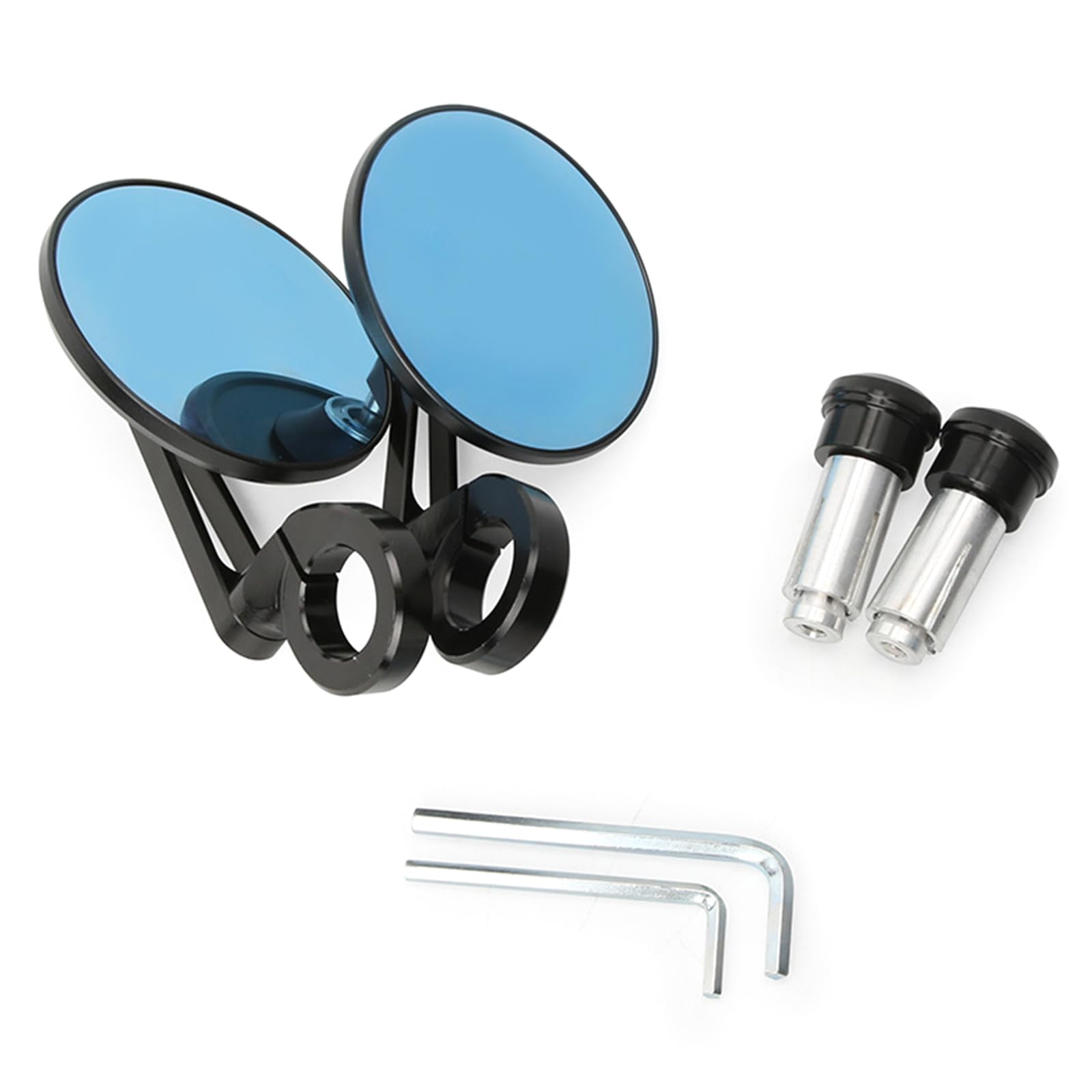 1Pair Motorcycles Heckansicht Stange Endspiegel Zubehör 7/8 Lenker Rundspiegel 1Pair Motorcycles Heckansicht Stange Endspiegel Zubehör 7/8 Lenker Rundspiegel von Xinsheinelry