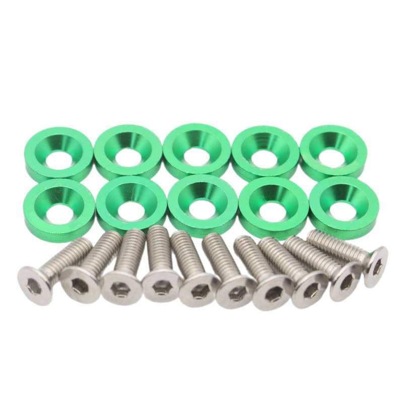 20pcs Auto Modifizierte Befestigungselemente Kotflügel Waschmaschine Stoßfänger von Xinsheinelry
