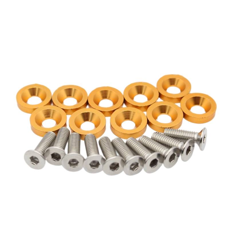 20pcs Auto Modifizierte Befestigungselemente Kotflügel Waschmaschine Stoßfänger von Xinsheinelry