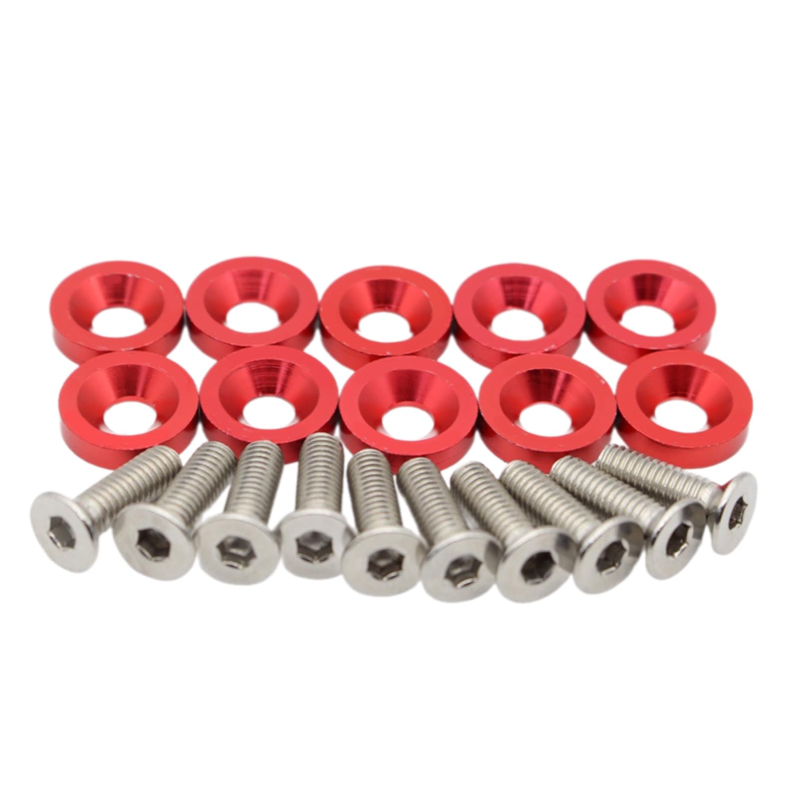 20pcs Auto Modifizierte Befestigungselemente Kotflügel Waschmaschine Stoßfänger 20pcs Auto Modifizierte Befestigungselemente Kotflügel Waschmaschine Stoßfänger von Xinsheinelry