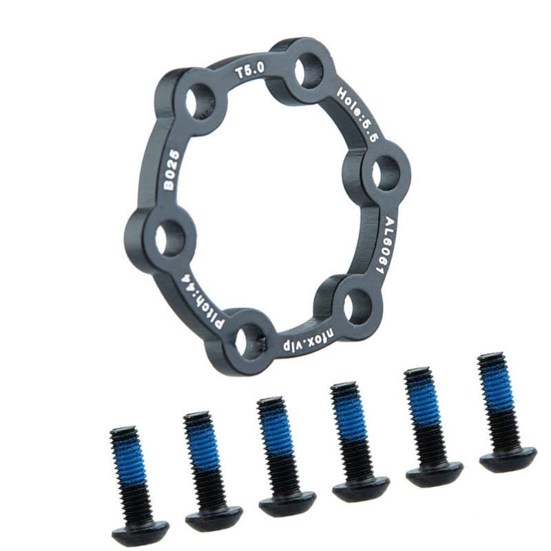 Elektrische Roller Bremsscheibe Ersatz 6 Loch Bremsscheibe Mit 6 Schrauben Hubs Erhöhung Der Blockbremsscheibenscheibendichtungen von Xinsheinelry