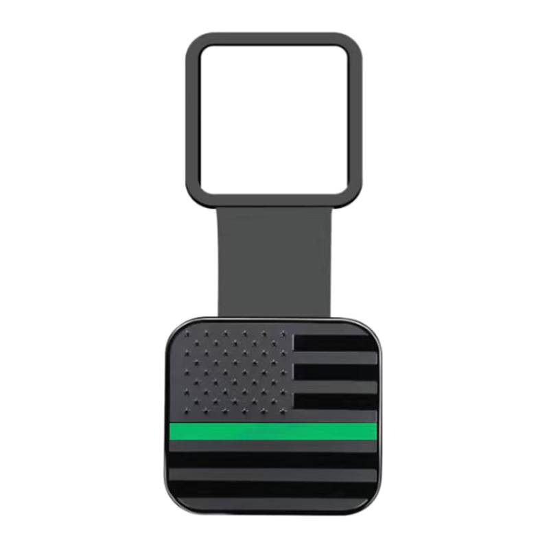 US Flag Black Gummi Anhängerkupplungs Hitch Passt 2 "Empfänger Trail Hitch Tow Kappen Beschützer von Xinsheinelry
