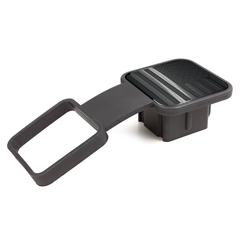 US Flag Black Gummi Anhängerkupplungs Hitch Passt 2 "Empfänger Trail Hitch Tow Kappen Beschützer von Xinsheinelry