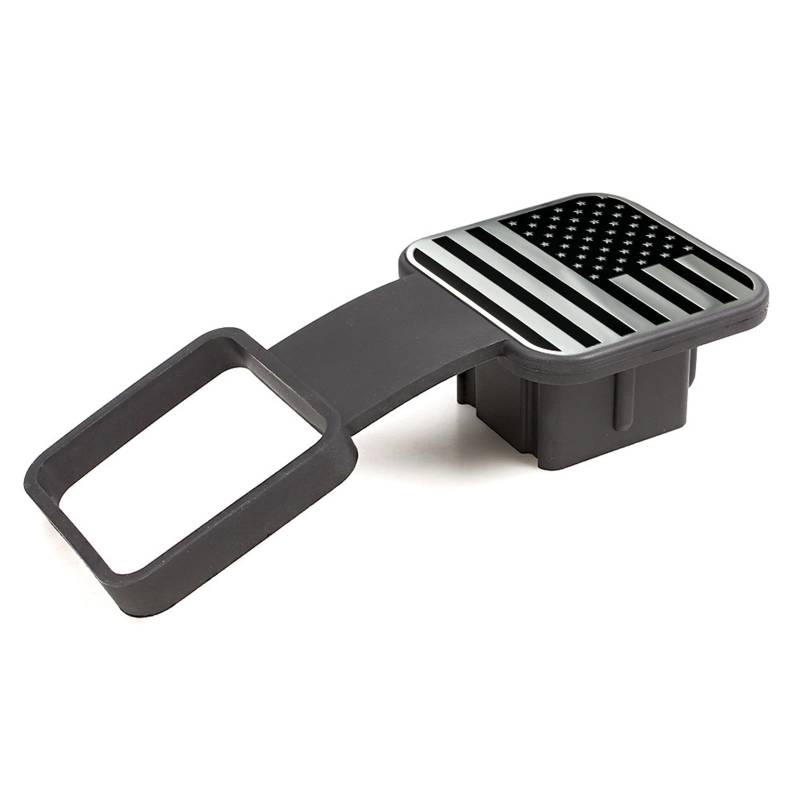 US Flag Black Gummi Anhängerkupplungs Hitch Passt 2 "Empfänger Trail Hitch Tow Kappen Beschützer von Xinsheinelry