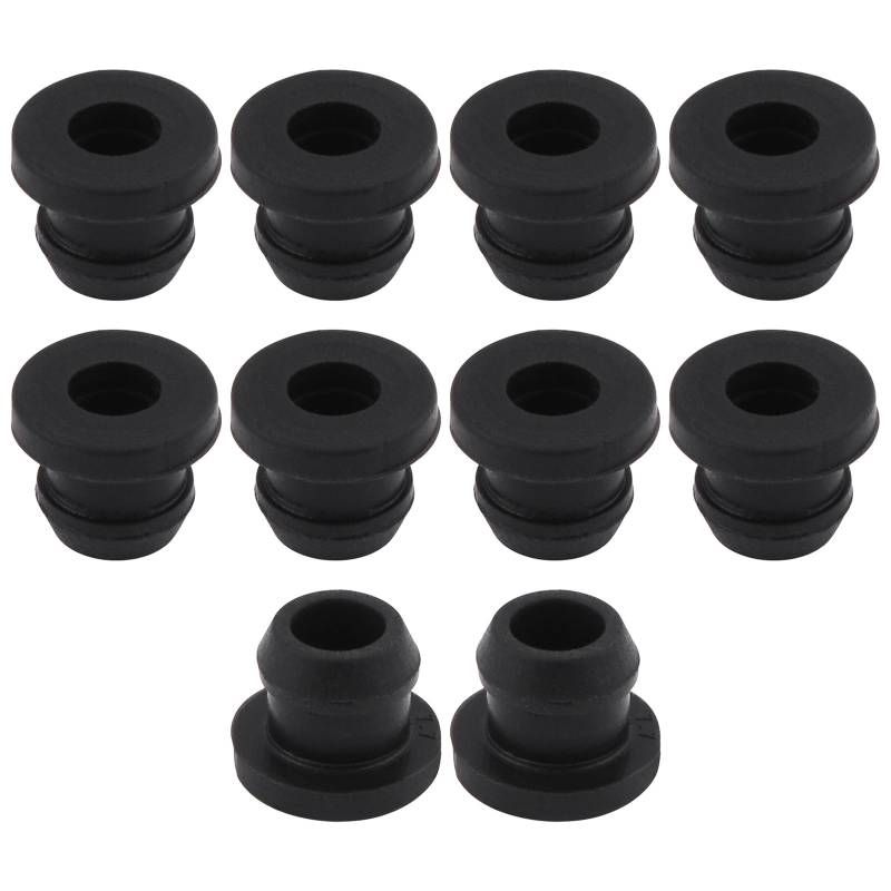 Xinsheinelry 10pcs Pad Gummi Junggeselle Ersatz Herd Grommeten Herdteile Kratzfeste Gitter Grommet von Xinsheinelry