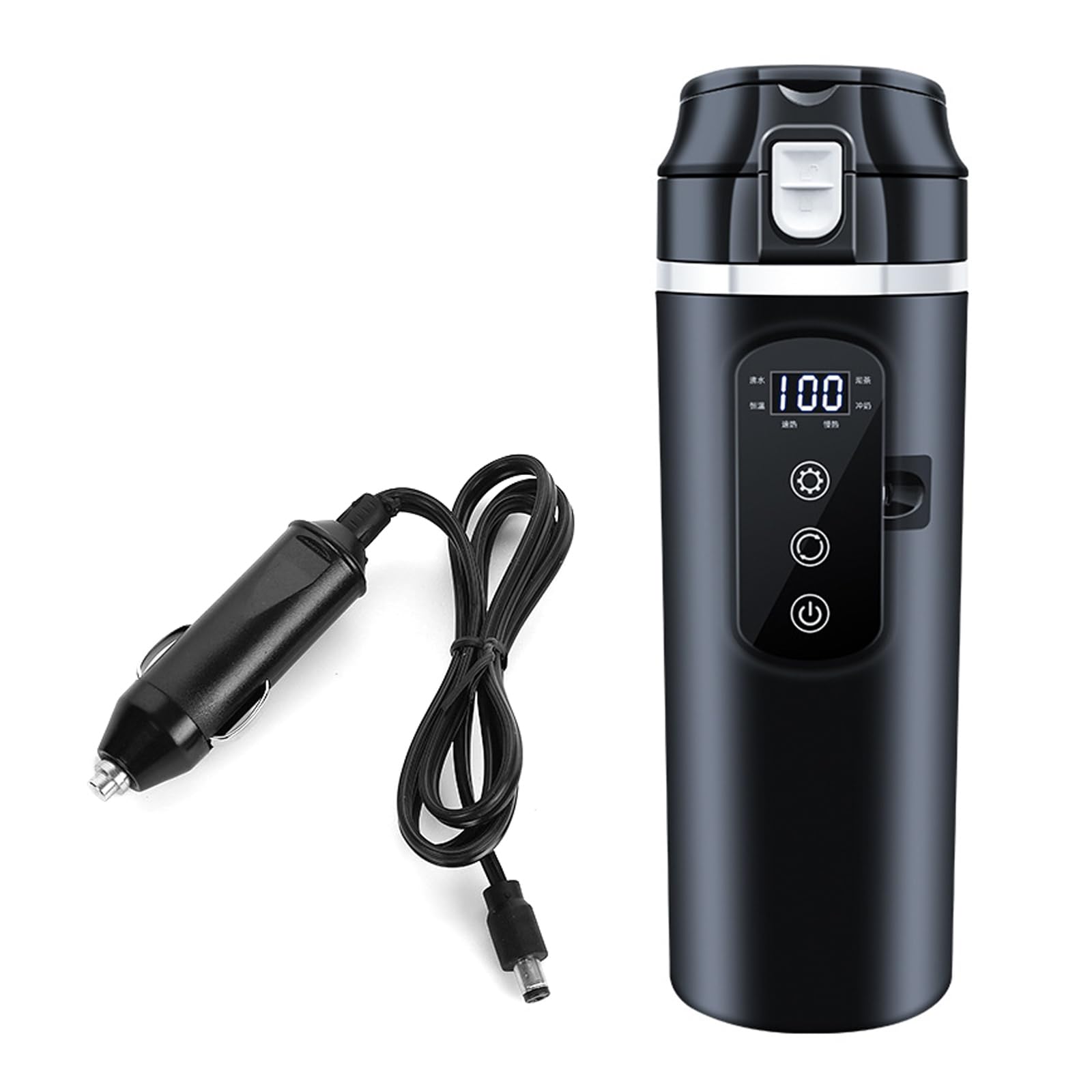 Xinsheinelry 12 V 24 V Auto Heizung Cup Auto Beheizter Becher 500 Edelstahl Reise Elektrische Kaffeetasse 17oz Heizung Becher Xinsheinelry 12 V 24 V Auto Heizung Cup Auto Beheizter Becher 500 Edelstahl Reise Elektrische Kaffeetasse 17oz Heizung Becher von Xinsheinelry