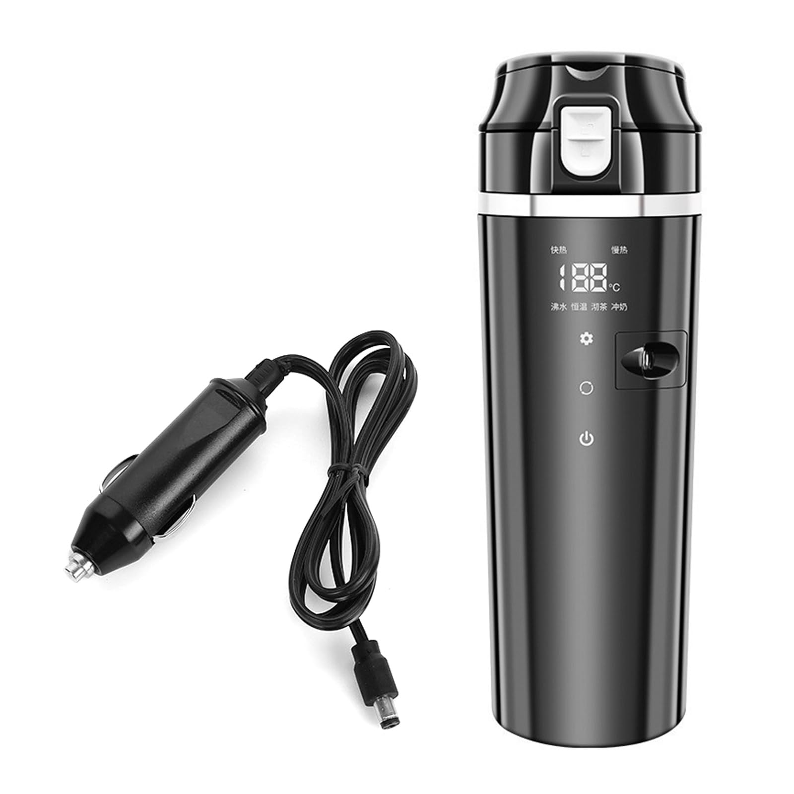 Xinsheinelry 12 V 24 V Auto Heizung Cup Auto Beheizter Becher 500 Edelstahl Reise Elektrische Kaffeetasse 17oz Heizung Becher Xinsheinelry 12 V 24 V Auto Heizung Cup Auto Beheizter Becher 500 Edelstahl Reise Elektrische Kaffeetasse 17oz Heizung Becher von Xinsheinelry