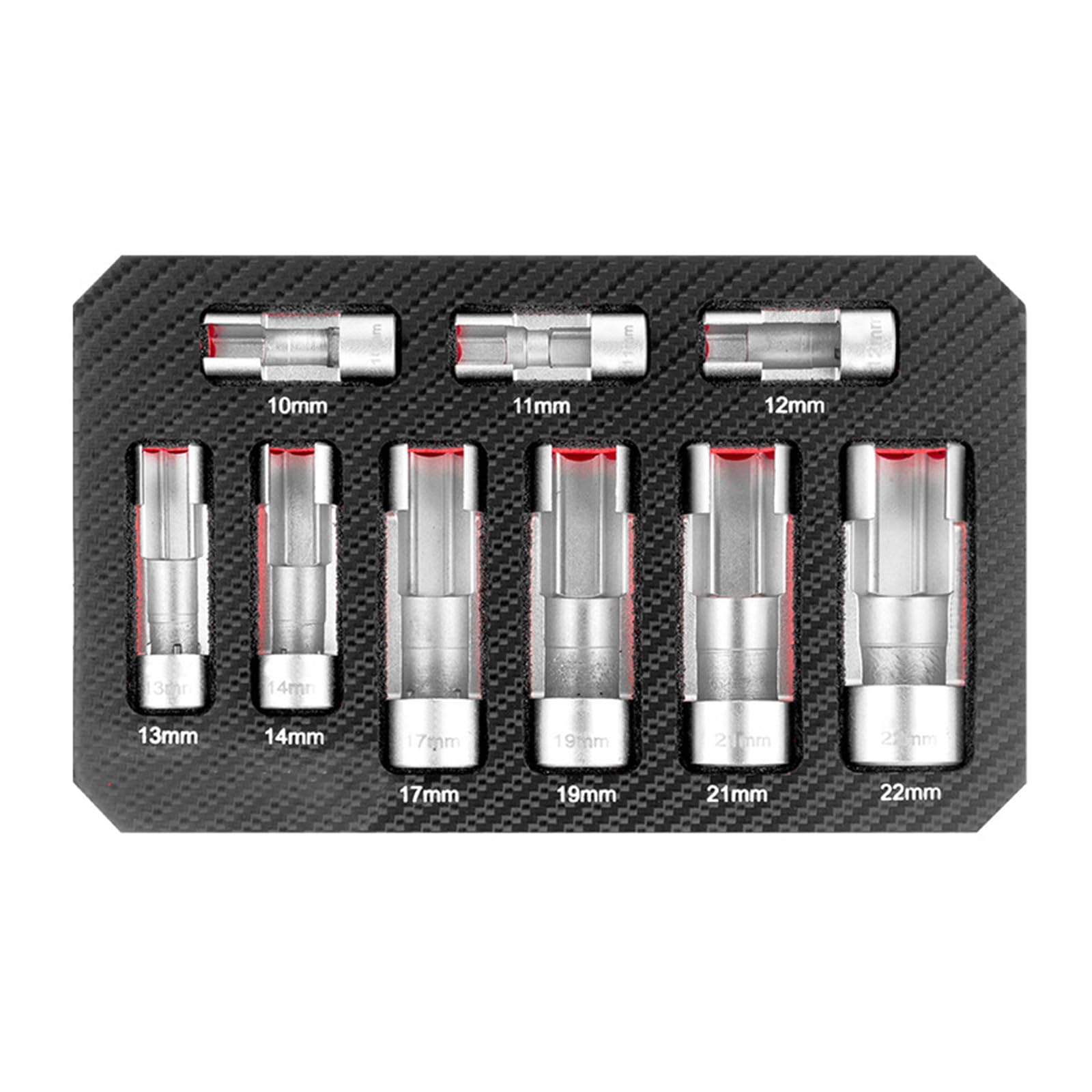 Xinsheinelry 9pcs 10-22 Mm Automobilsensoren Socket Tool O2 Oxygens Sensoren Druckschlüsselsockelentfernung Xinsheinelry 9pcs 10-22 Mm Automobilsensoren Socket Tool O2 Oxygens Sensoren Druckschlüsselsockelentfernung von Xinsheinelry