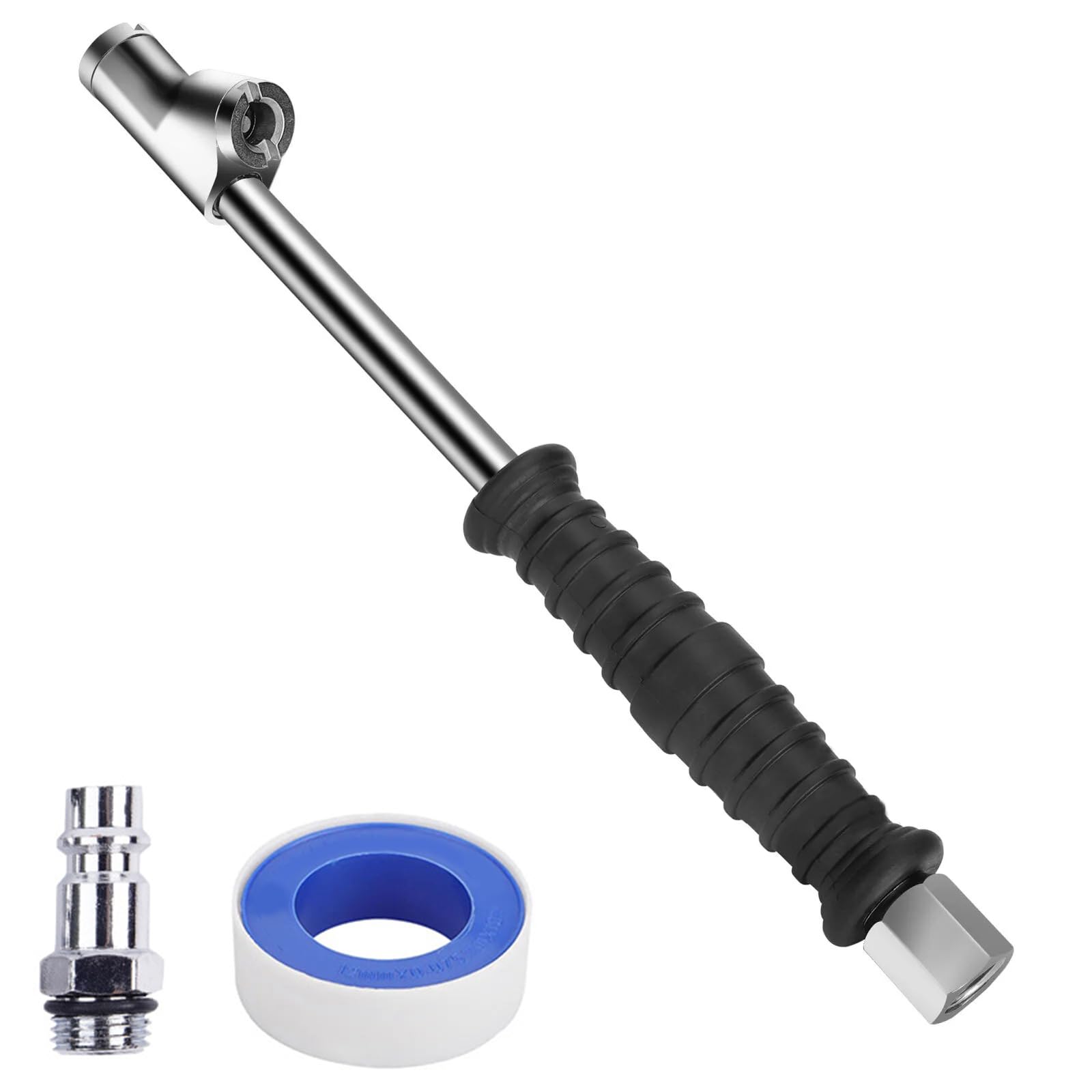 Xinsheinelry Air Chucks 2 In 1 Doppelkopf Chuck Inflator Werkzeug Für LKW Auto Schnelle Stecker 1/4 "männliche NPT Fäden von Xinsheinelry
