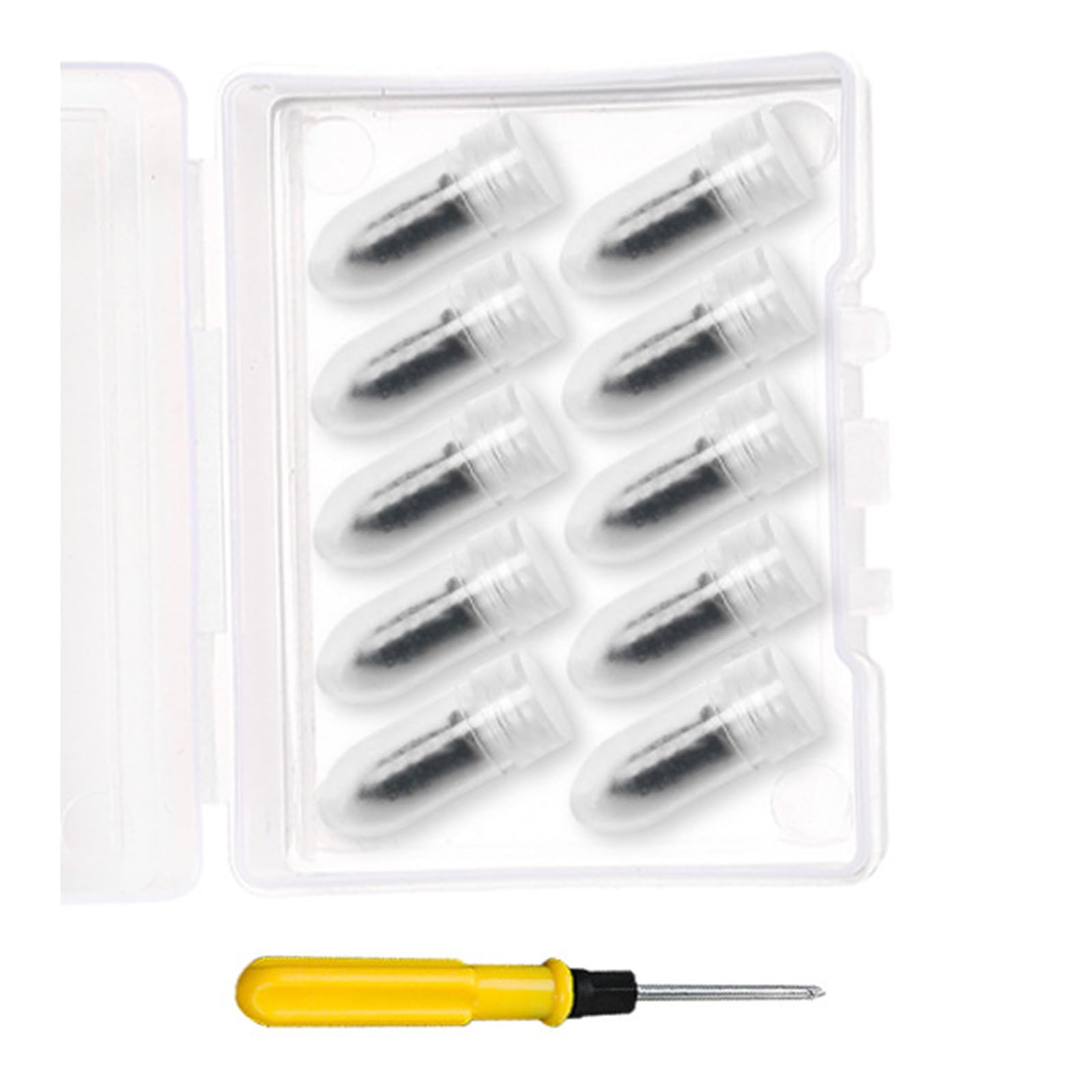 Xinsheinelry Vakuumreifen Reparaturset Für Auto Roller Gummi Tubeless Reifen Reparaturkit Klebstoff FreesRepair Reifennägel von Xinsheinelry