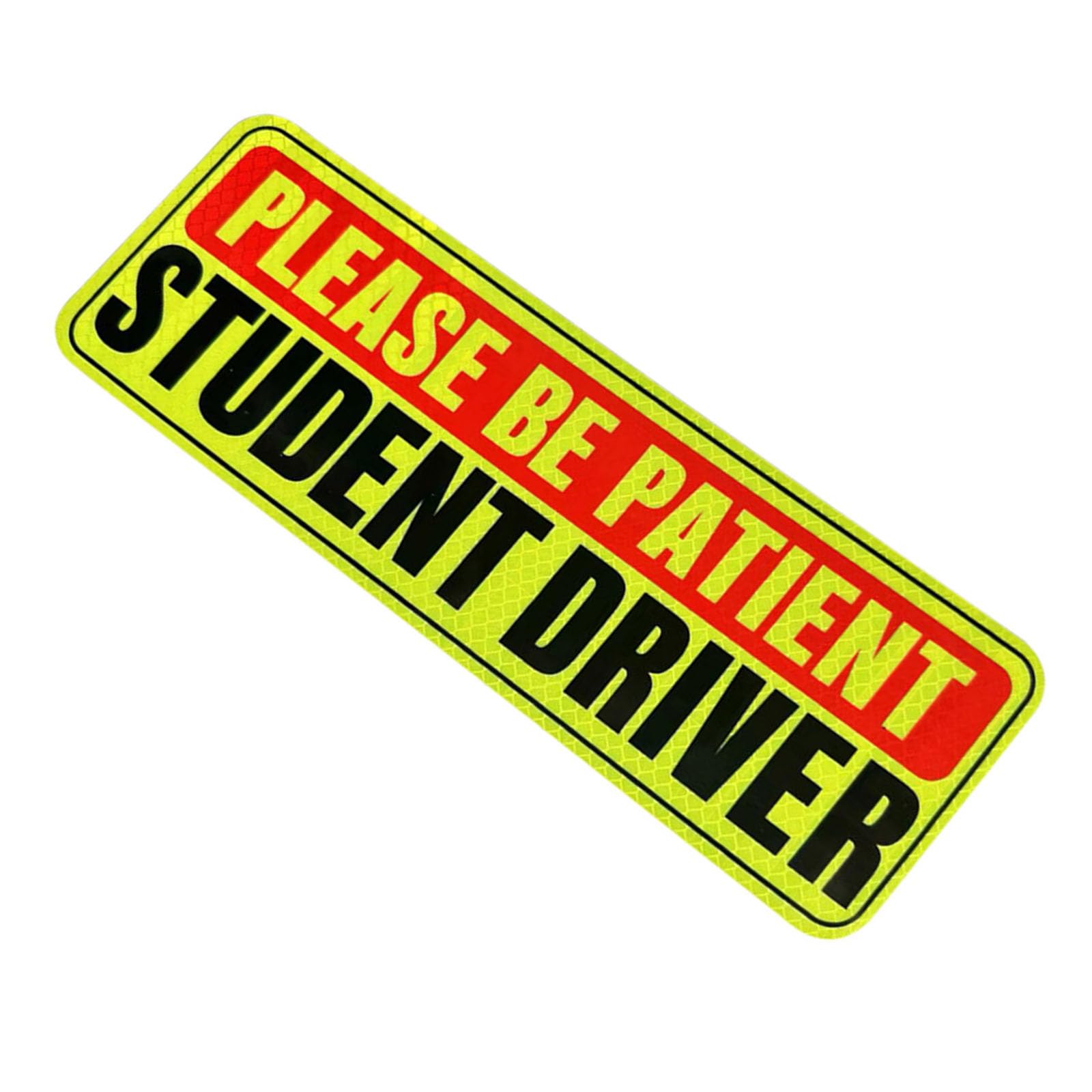 Xinsheinelry Wiederverwendbarer Stoßfänger Magnetreflexion Aufkleber Für Autostudentfahrer Magnet Neuer Fahrer Magnet Sicherheitswarntreiber Magnet Xinsheinelry Wiederverwendbarer Stoßfänger Magnetreflexion Aufkleber Für Autostudentfahrer Magnet Neuer Fahrer Magnet Sicherheitswarntreiber Magnet von Xinsheinelry