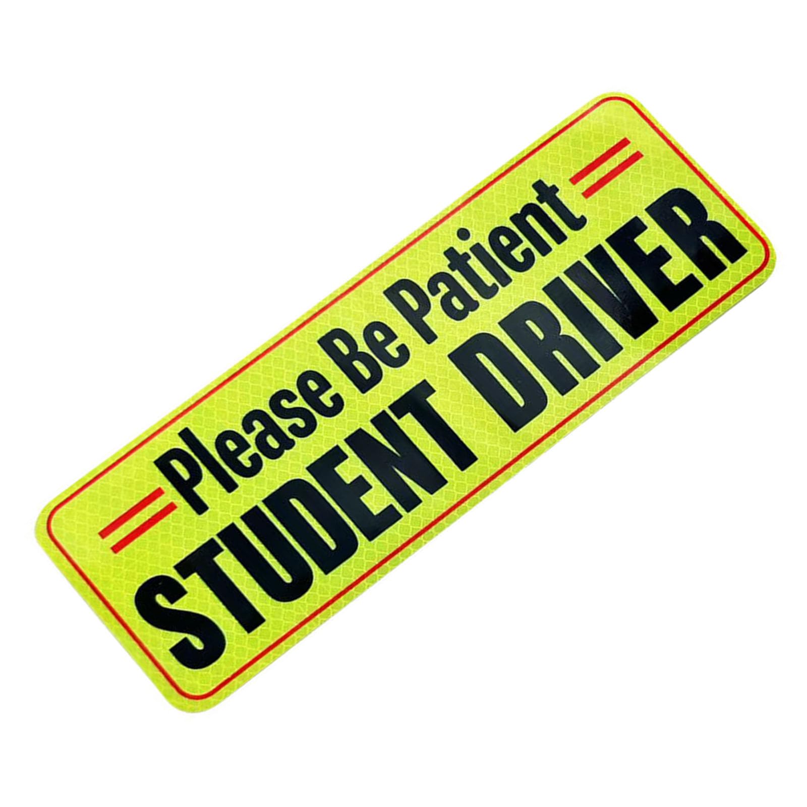Xinsheinelry Wiederverwendbarer Stoßfänger Magnetreflexion Aufkleber Für Autostudentfahrer Magnet Neuer Fahrer Magnet Sicherheitswarntreiber Magnet Xinsheinelry Wiederverwendbarer Stoßfänger Magnetreflexion Aufkleber Für Autostudentfahrer Magnet Neuer Fahrer Magnet Sicherheitswarntreiber Magnet von Xinsheinelry