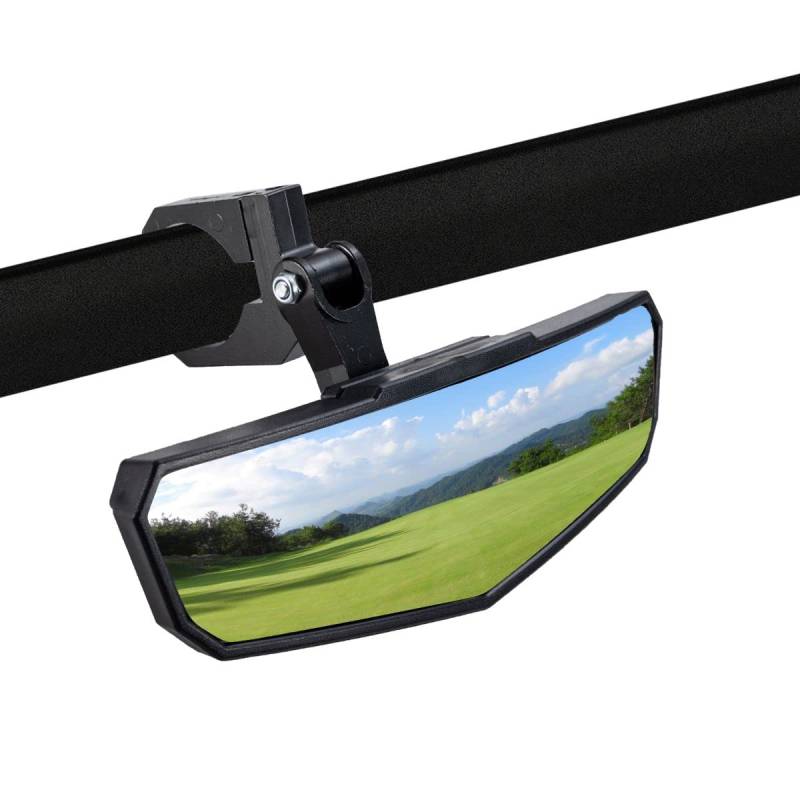 Xintre UTV Center Rückspiegel mit 4,2 cm - 5,1 cm Halterung, kompatibel mit Polaris RZR Can-Am X3 Kawasaki Honda Yamaha Arctic Cat Talon von Xintre