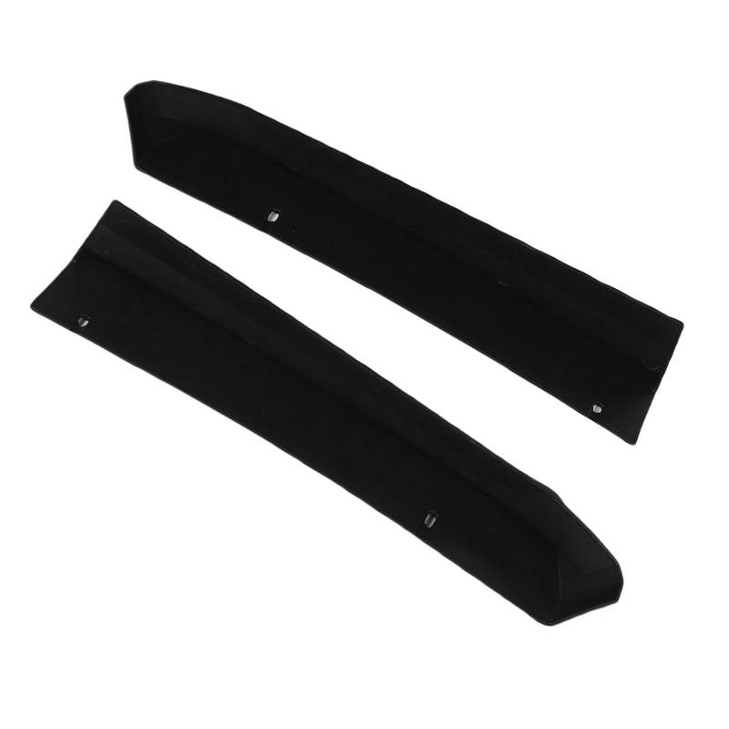 2 PCs Heck-Stoßfänger-Röcke Splitter, Linke Rechte Leichte Auto Heck-Stoßfänger Lippensplitter, ABS-Stoßfänger Seitenrockspoiler-Splitter Ersatz für WRX STI VA 2015-2021 (Helles Schwarz) von Xiuganpo