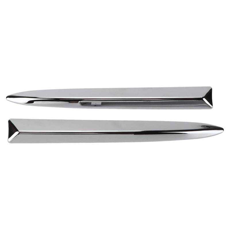 ABS Car Front Stoßstange Obere Chromverkleidung OE -Nummern 735455041, 735455042, Crack -Resistant Car Exterior Teile Ersatz für 500 2007 Bis 2015, Stilvoller Look, von Xiuganpo