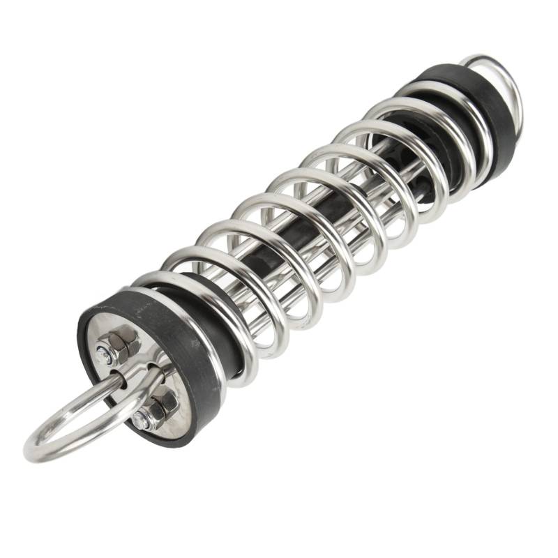 Meeresliegeplatzquelle, Edelstahl-Bootsanker-Dock-Leinen-Festmacherfeder, Multifunktionale Hochfeste Bootsdock-Stoßdämpferfeder für Bootsyachten, Planen, Zelte (11mm) von Xiuganpo